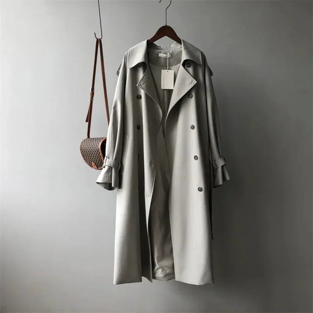 Rafaela Double-Breasted Trench Coat