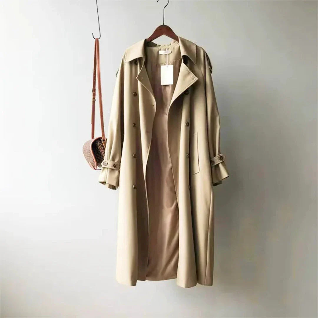 Rafaela Double-Breasted Trench Coat