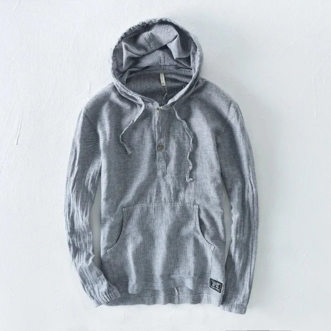 Rana Hooded Button-Up Shirt