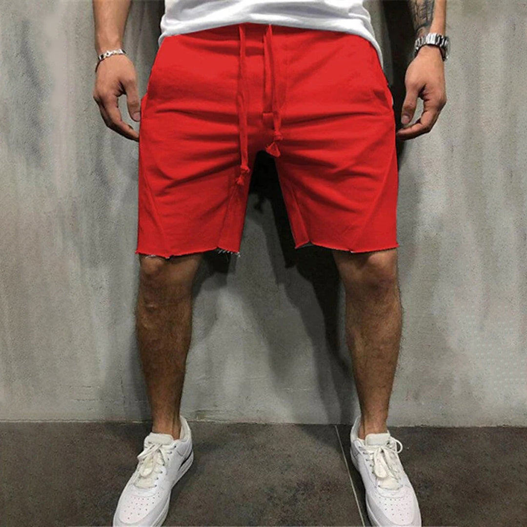 Leo Mens Training Shorts Breathable Polyester For Summer And Sports Active Men Lightweight Comfort