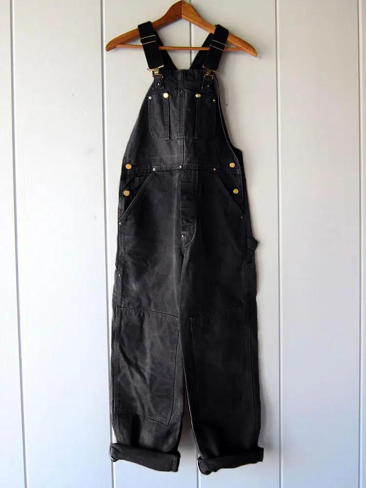 Relaxed Fit Denim Overalls for Women – Stylish & Functional Plus Size Option