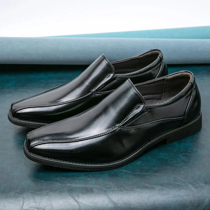 Renzo Sterling Leather Loafers For Men With Elegant Stitching And Slip Resistant Sole For All Day Comfort