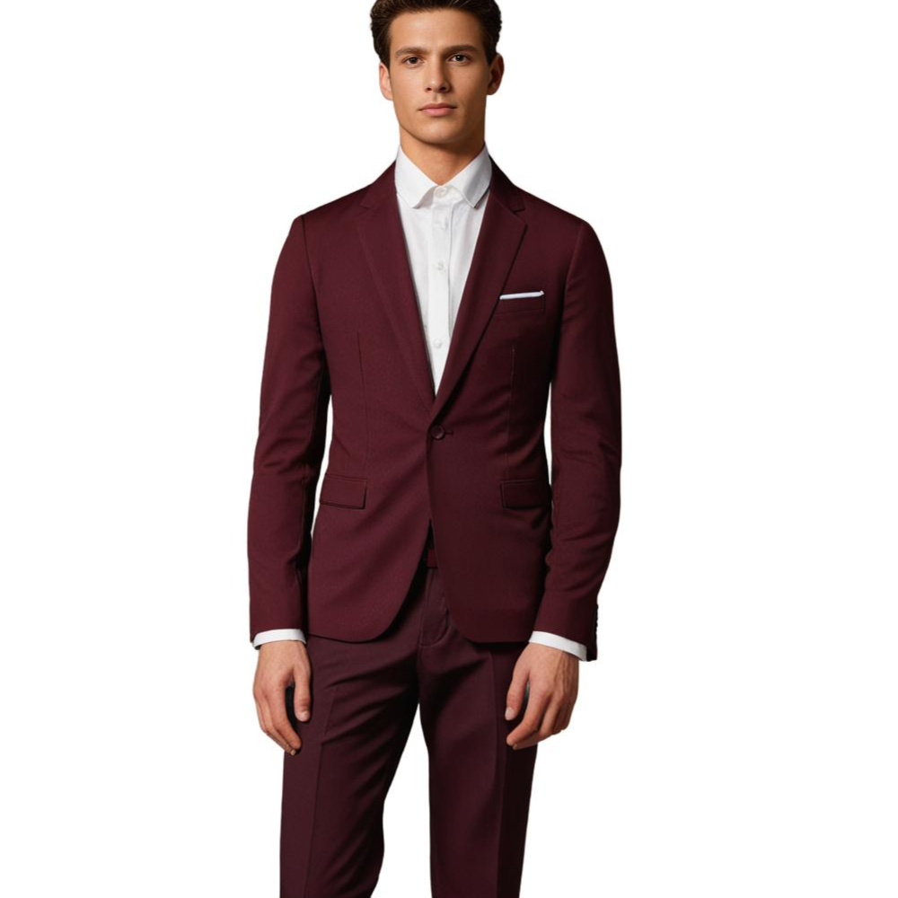 Josef Men's Suit With Blazer And Pants - Formal And Comfortable, For Weddings And Business