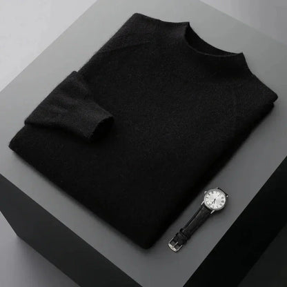 Rhys Cashmere Mock Neck Sweater