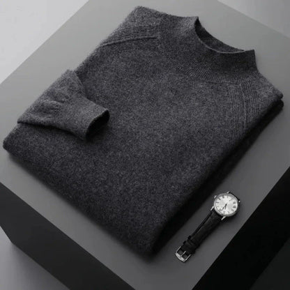 Rhys Cashmere Mock Neck Sweater