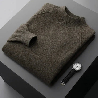 Rhys Cashmere Mock Neck Sweater