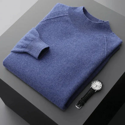 Rhys Cashmere Mock Neck Sweater