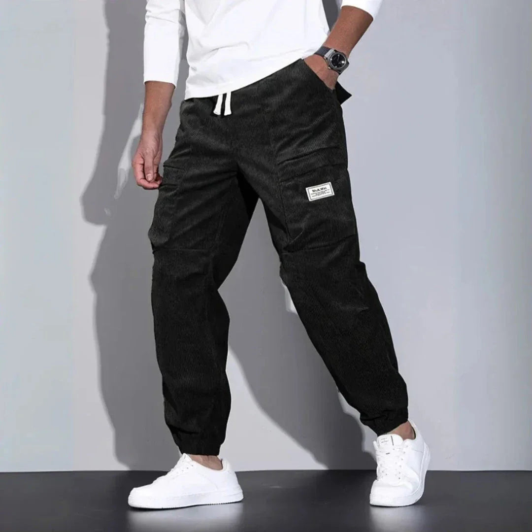 Rick Corduroy Cargo Joggers