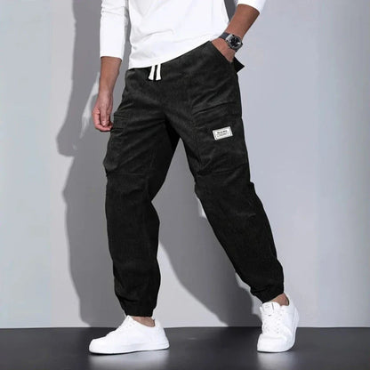 Rick Corduroy Cargo Joggers