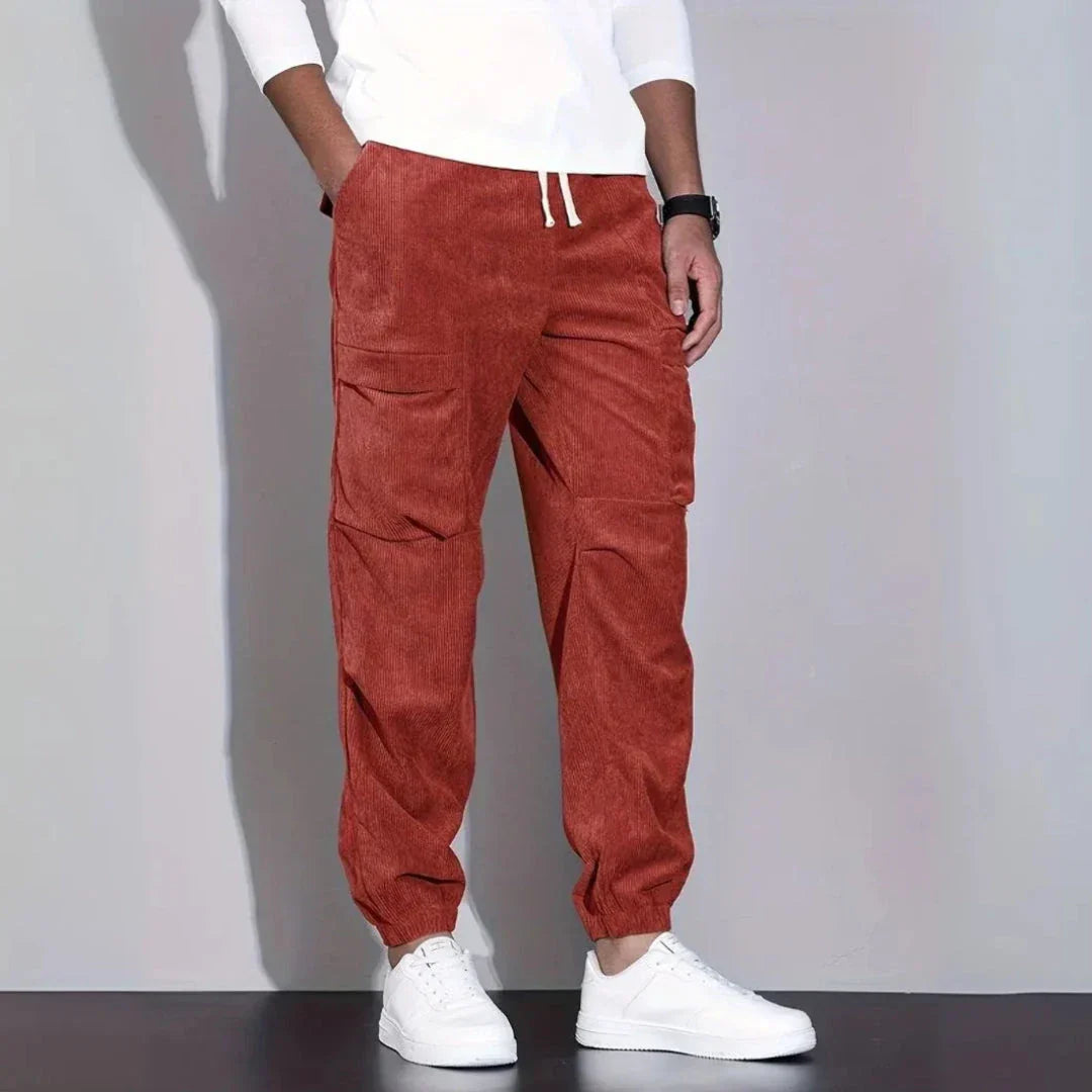 Rick Corduroy Cargo Joggers