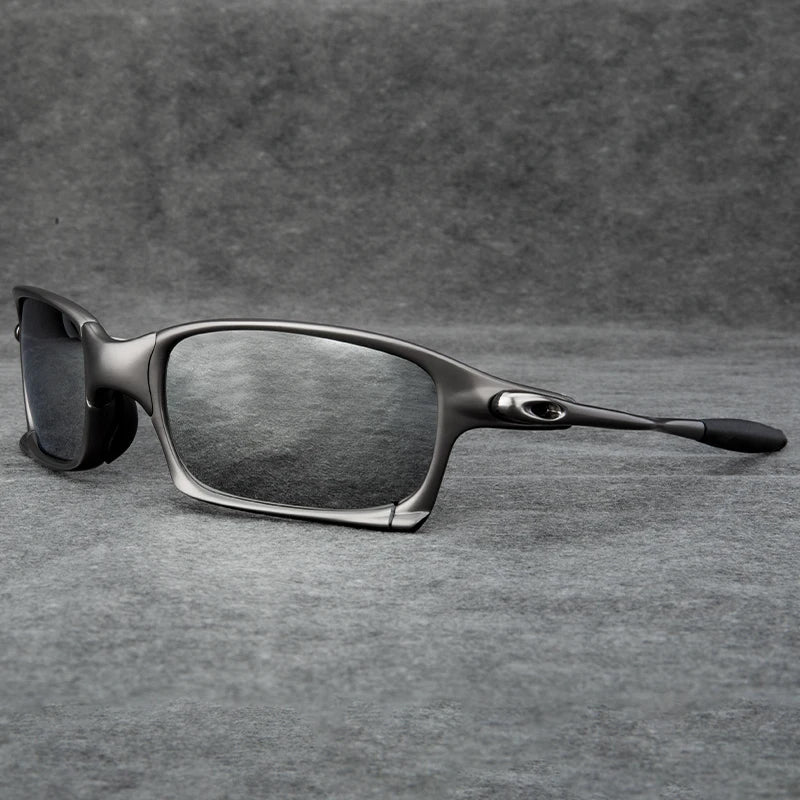 Roberto Russo Sun Strike Cycling Glasses for Men With Mirrored Red Lenses and Durable Frame