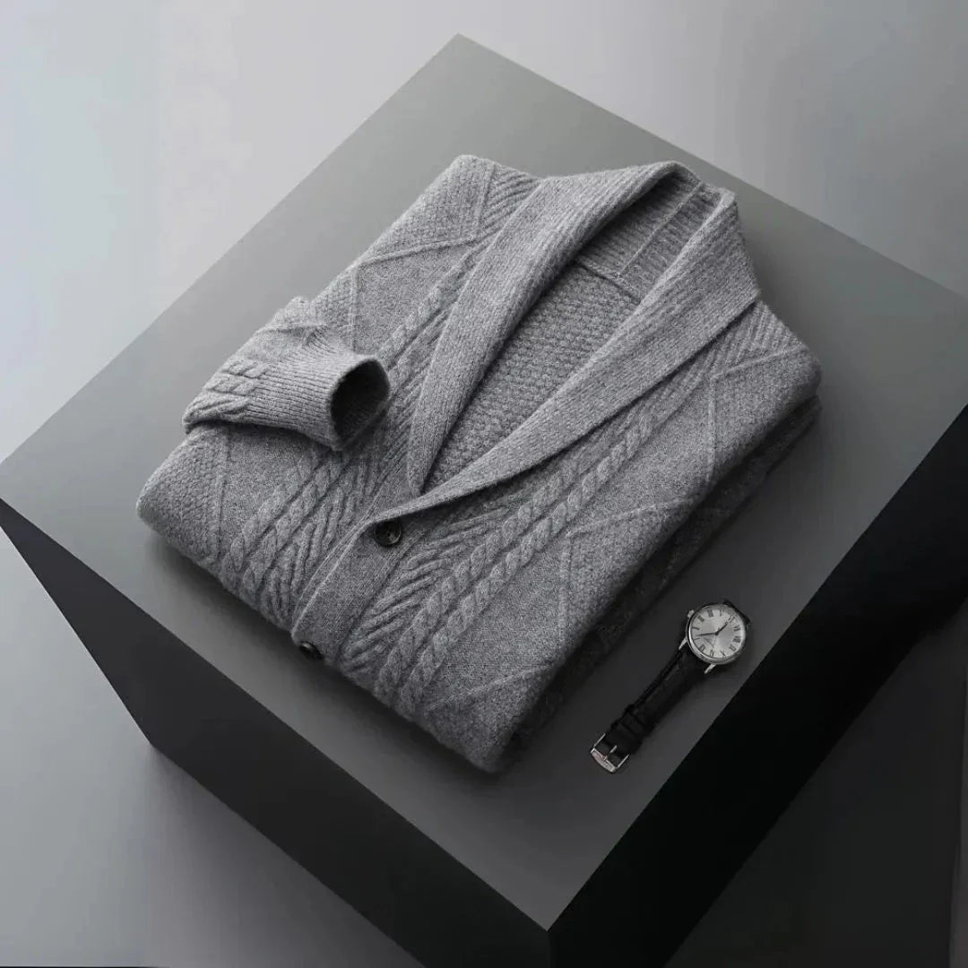 Romeo Merino Shawl Collar Cardigan