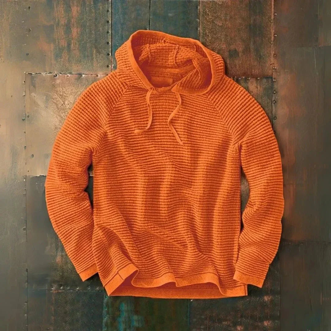 Ronan Knit Hooded Pullover