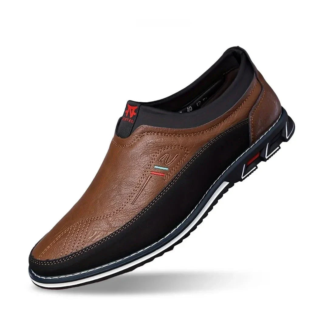 Ronnie Breathable Slip On Loafers For Men With Cushioned Insole And Air Cushioned Outsole