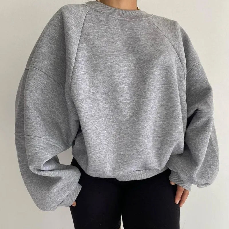Oversized Sweater For Women Cozy Relaxed Fit Timeless Style Versatile Wardrobe Essential