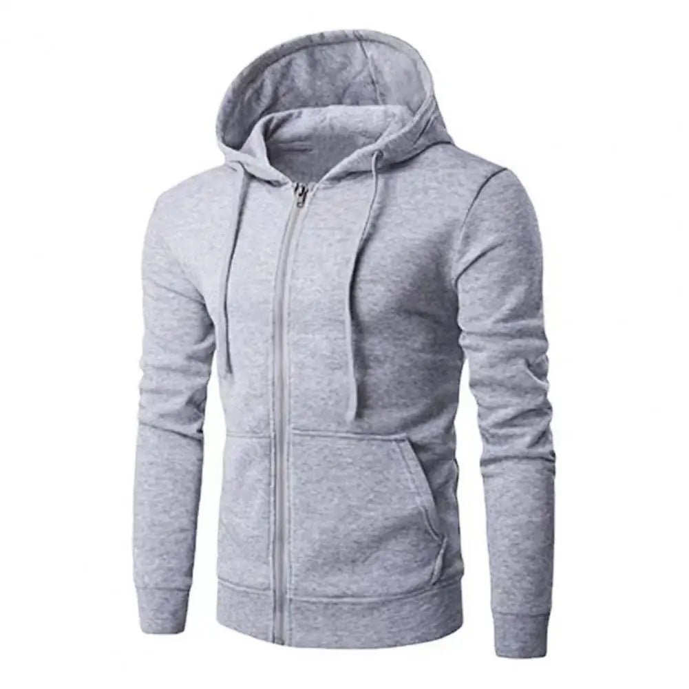 Keith Men's Classic Zip Up Street Hoodie For Everyday Warmth And Urban Style All Season