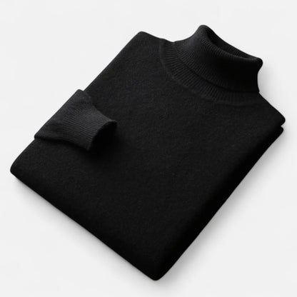 Ancient World | Men's Turtleneck Sweater in Wool – Timeless Design, Refined Warmth