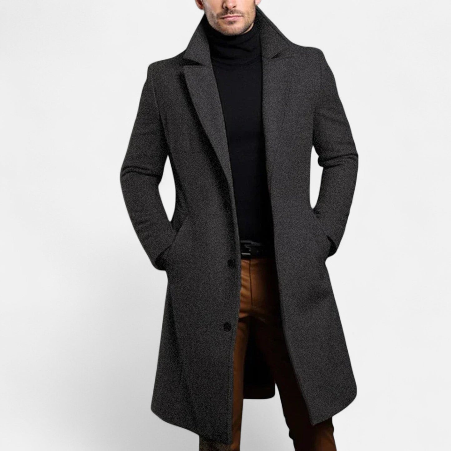 Ancient World | Classic Men's Coat – Heritage Design, Timeless Refinement