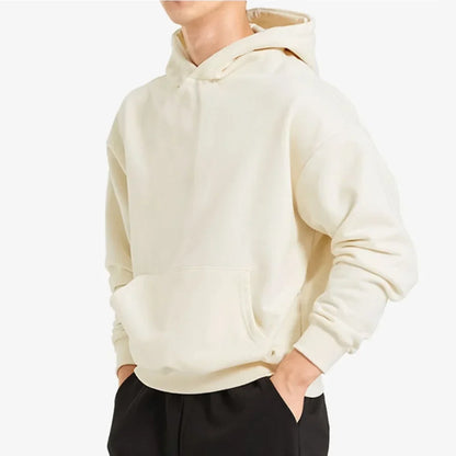 Joseph Men's Casual Loose Hoodie Sweatshirt With Premium Cotton All-Season Comfort