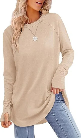 Emma Soft Cotton Tunic For Women Elegant Yet Flowy Breathable Everyday Wear With Versatile Styling