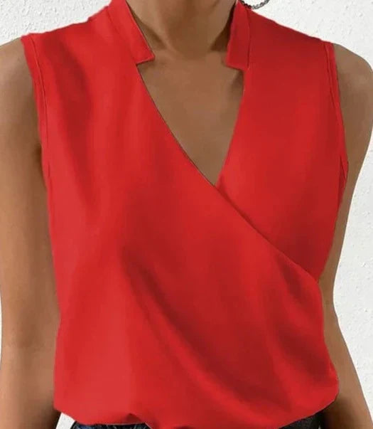 Mia – Elegant Sleeveless Top