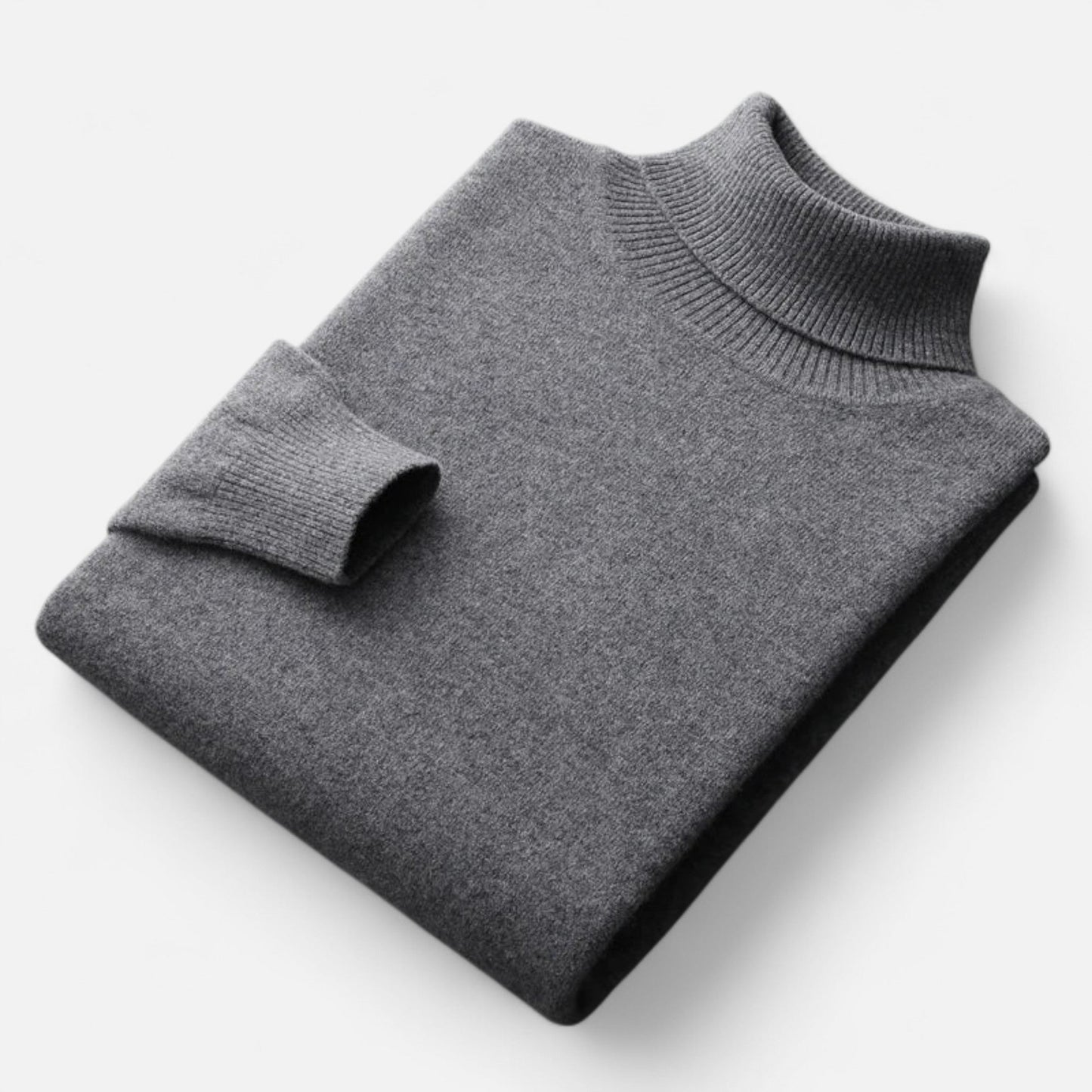 Ancient World | Men's Turtleneck Sweater in Wool – Timeless Design, Refined Warmth
