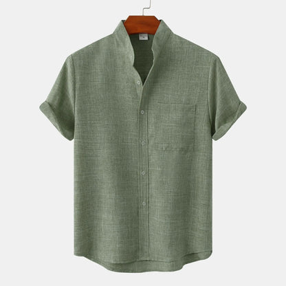 Max Linen Shirt For Men Casual Wear With Superior Comfort Breathable Fabric And Timeless Style