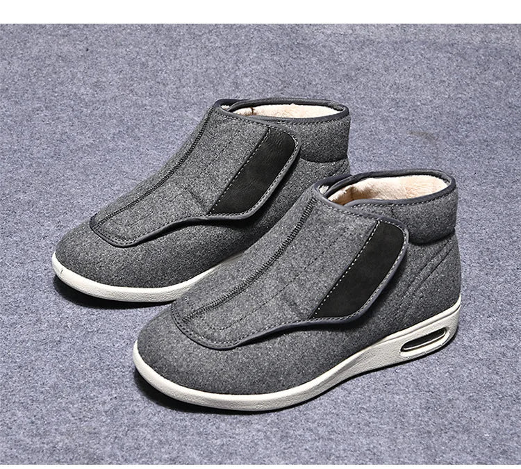 OrthoStep 2.0 Orthopedic Winter Shoes For Swollen Feet Wide Fit Plush Lining Non-Slip Sole