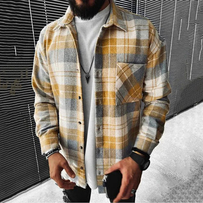 Edison | Winter long-sleeve shirt for men