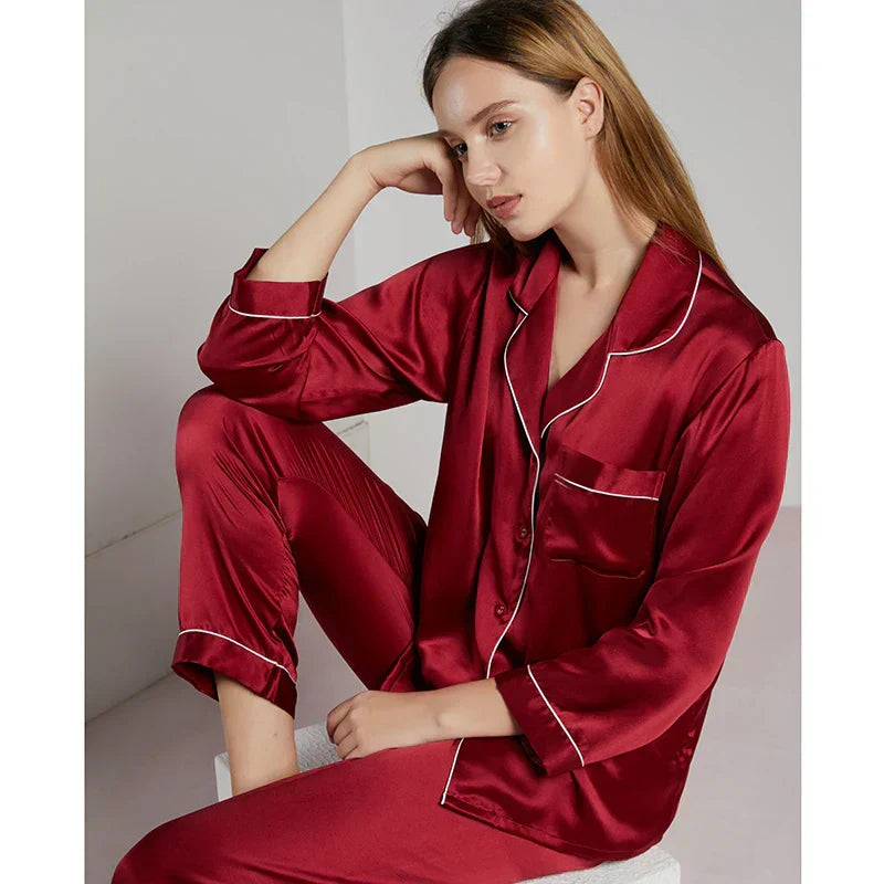Elise | Women's Silk Pajamas