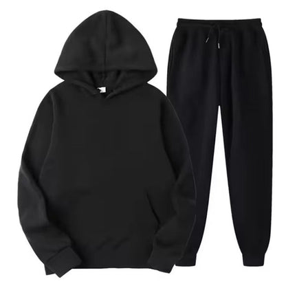 Kelvin Mens Tracksuit Two Piece Hoodie And Pants Set For Training And Leisure Comfort For Active Lifestyles