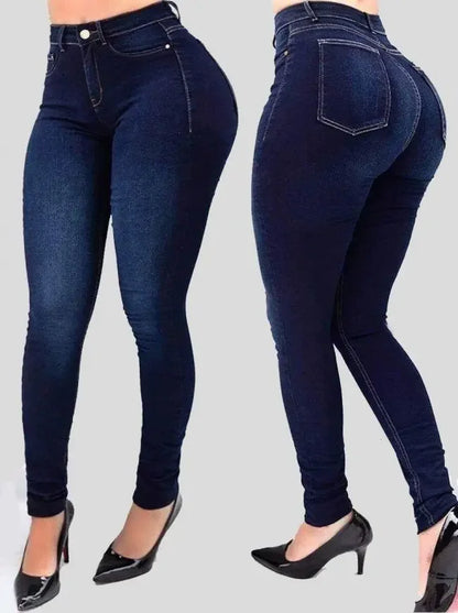 Women’s High-Waisted Jeans | Winter Style