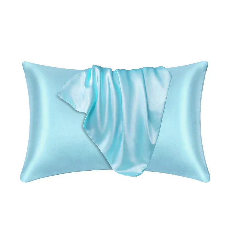 Mulberry Silk Pillowcase Luxury Cooling For Sensitive Skin Hypoallergenic Breathable
