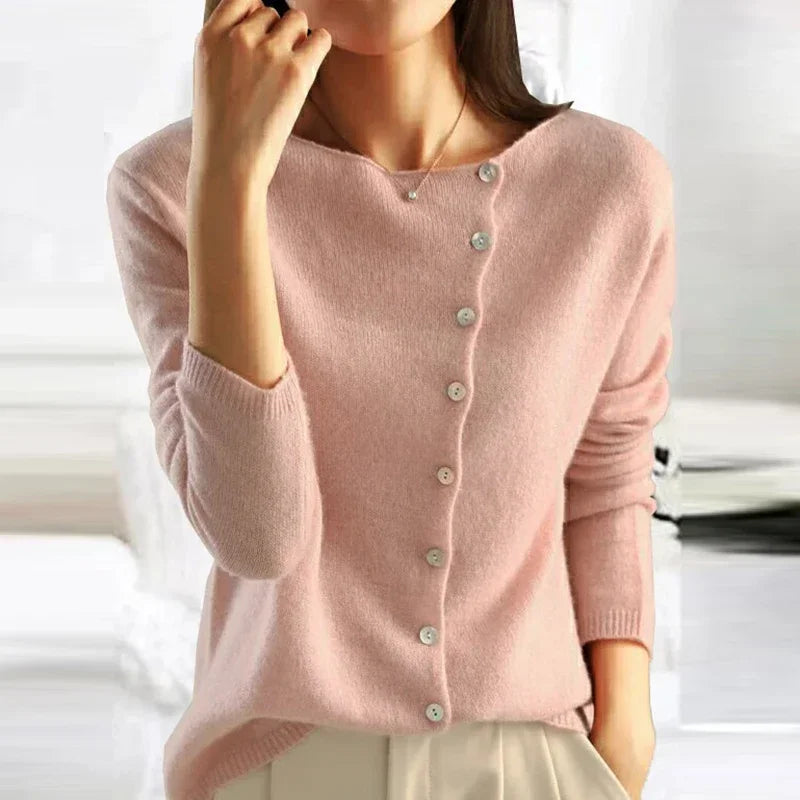 Isabelle Elegant Knitwear For Women By Ele Warm Winter Jersey With Durable Comfort