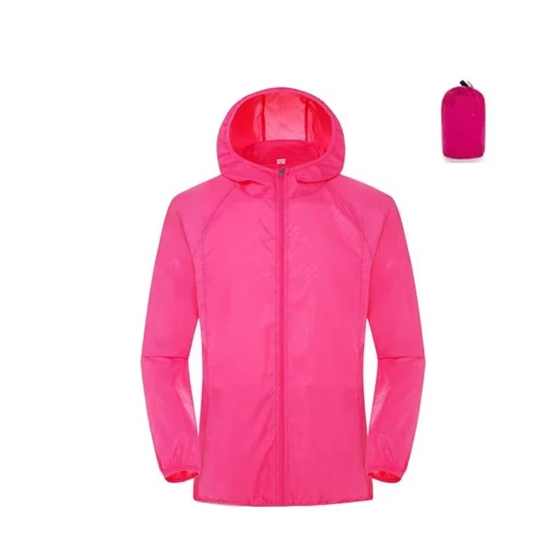 Waterproof Outdoor Jacket for Men and Women Lightweight Windbreaker Raincoat for Hiking and Climbing