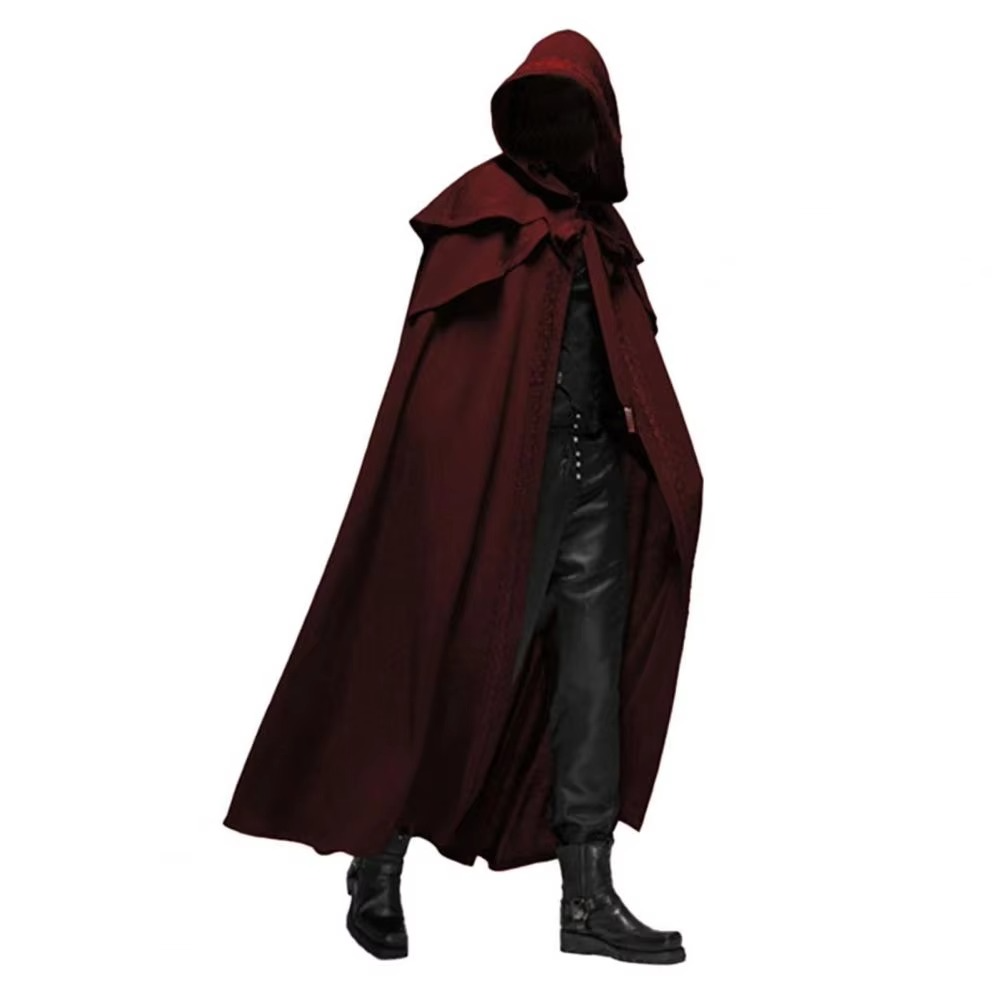 Steampunk Gothic Tailcoat For Unisex Adults Costume Halloween Cosplay Masquerade By TrendAura