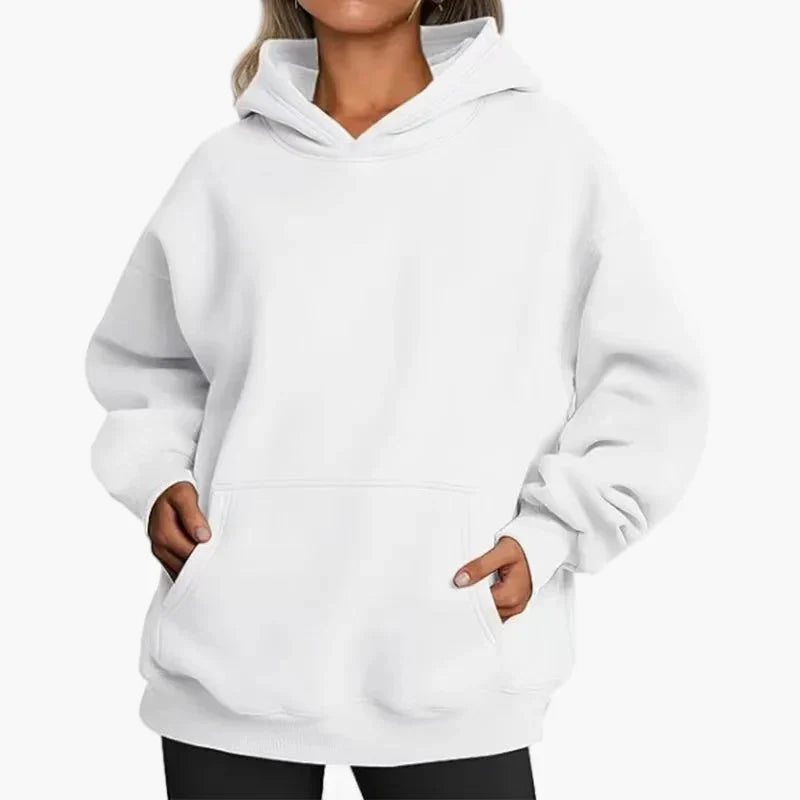 Women's Oversize Hoodie Hooded Sweatshirt Leisure Streetwear