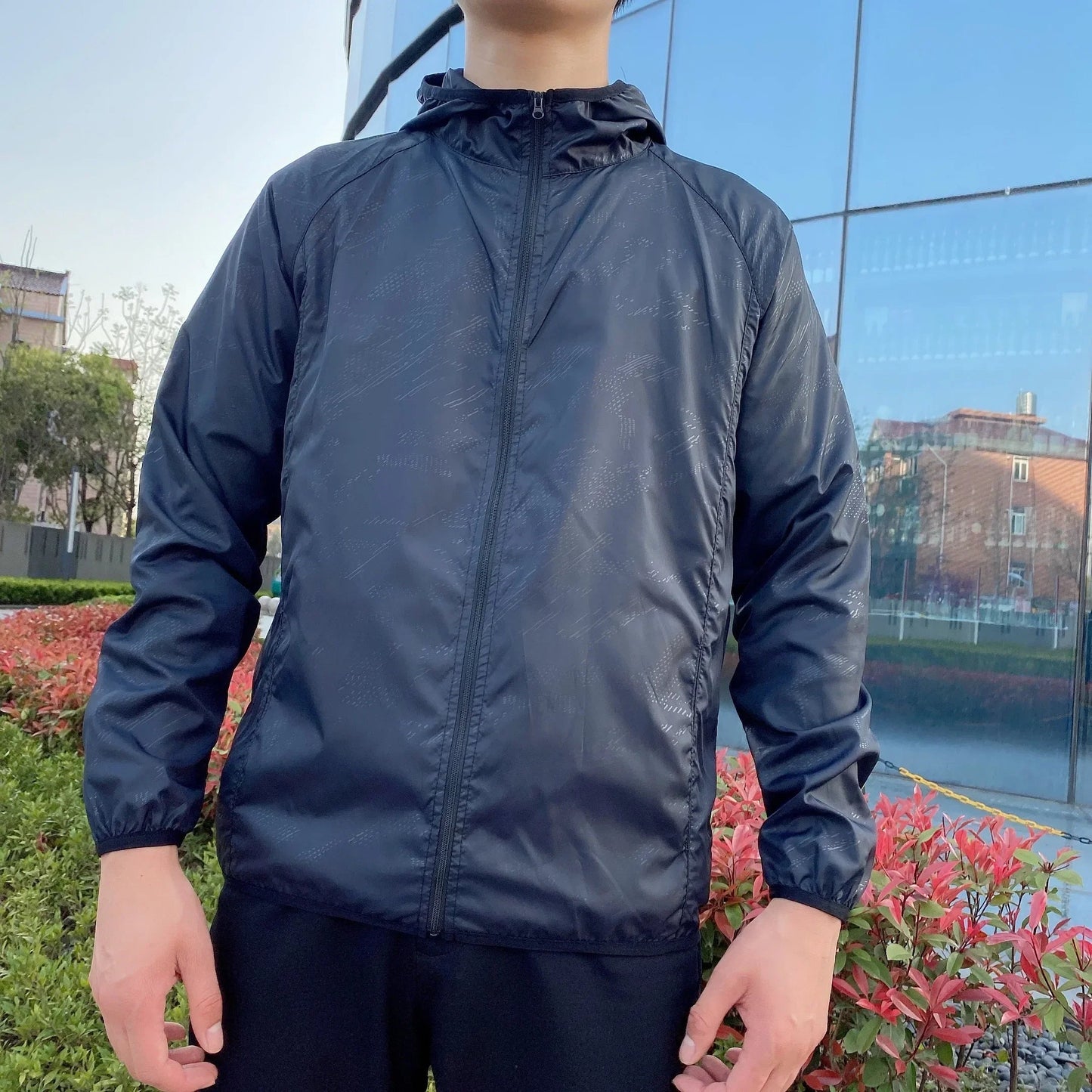 Men's Windbreaker Jacket All-Weather Style For Active Men