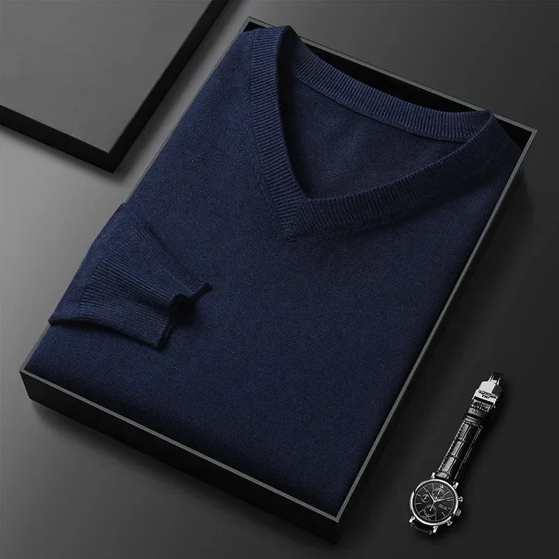 Mason Merino Wool Sweater For Men Ultra Comfortable Everyday Warmth And Timeless Style