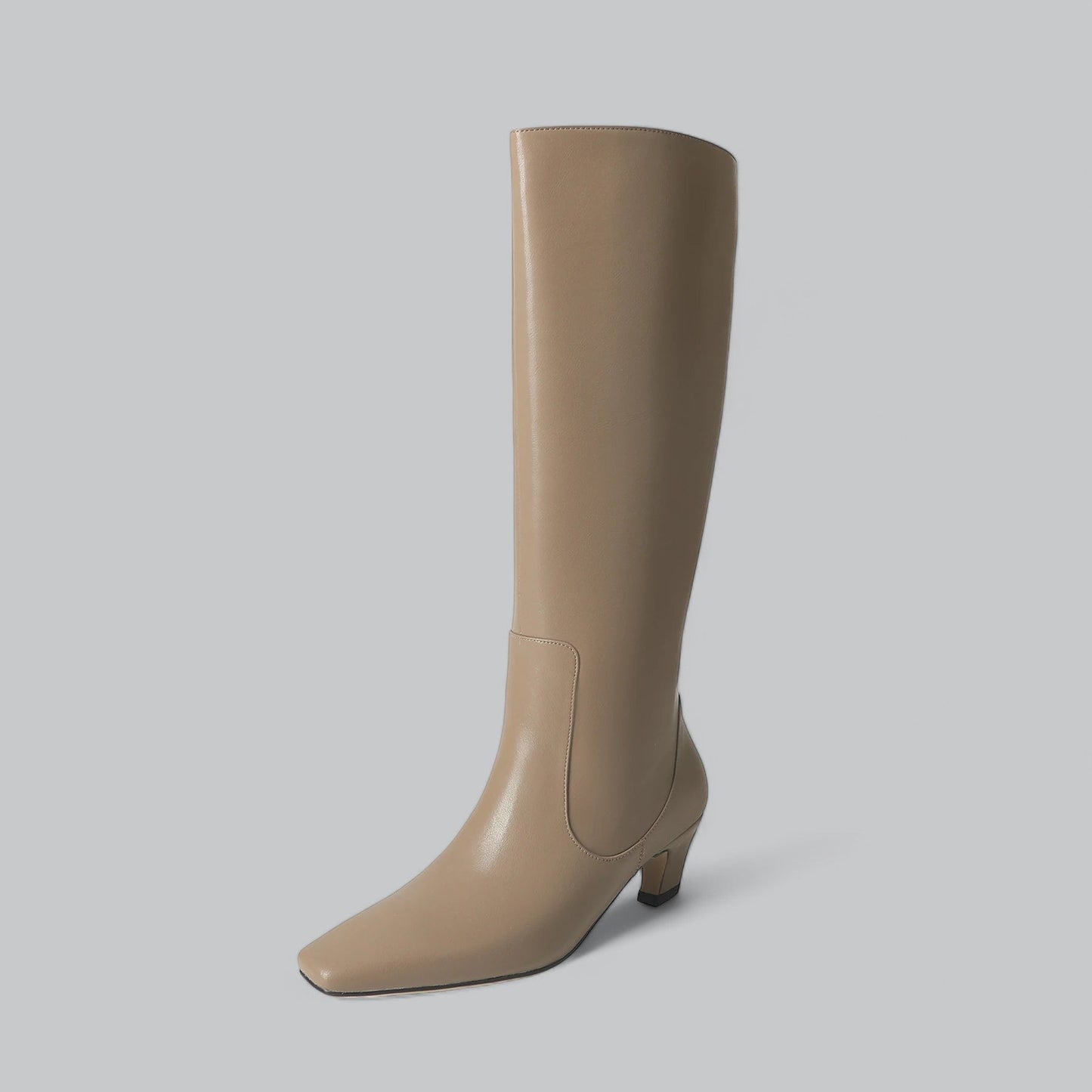 Julitta Knee High Leather Boots for Women Comfortable Timeless Style for Autumn Winter