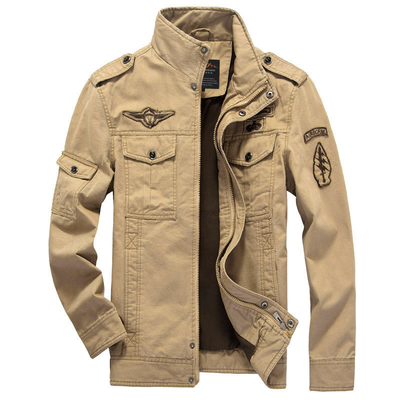 Paul Unisex All-Season Jacket With Stand-Up Collar Windproof And Water-Resistant For Outdoor Enthusiasts