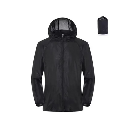 Waterproof Outdoor Jacket for Men and Women Lightweight Windbreaker Raincoat for Hiking and Climbing