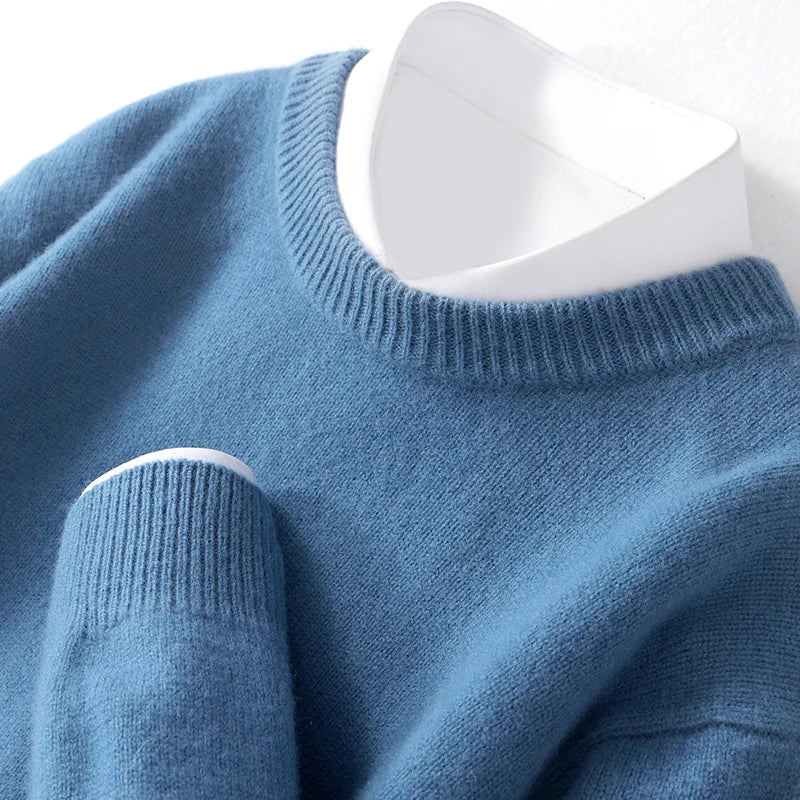 Davids | Wool Pullover with Crew Neck
