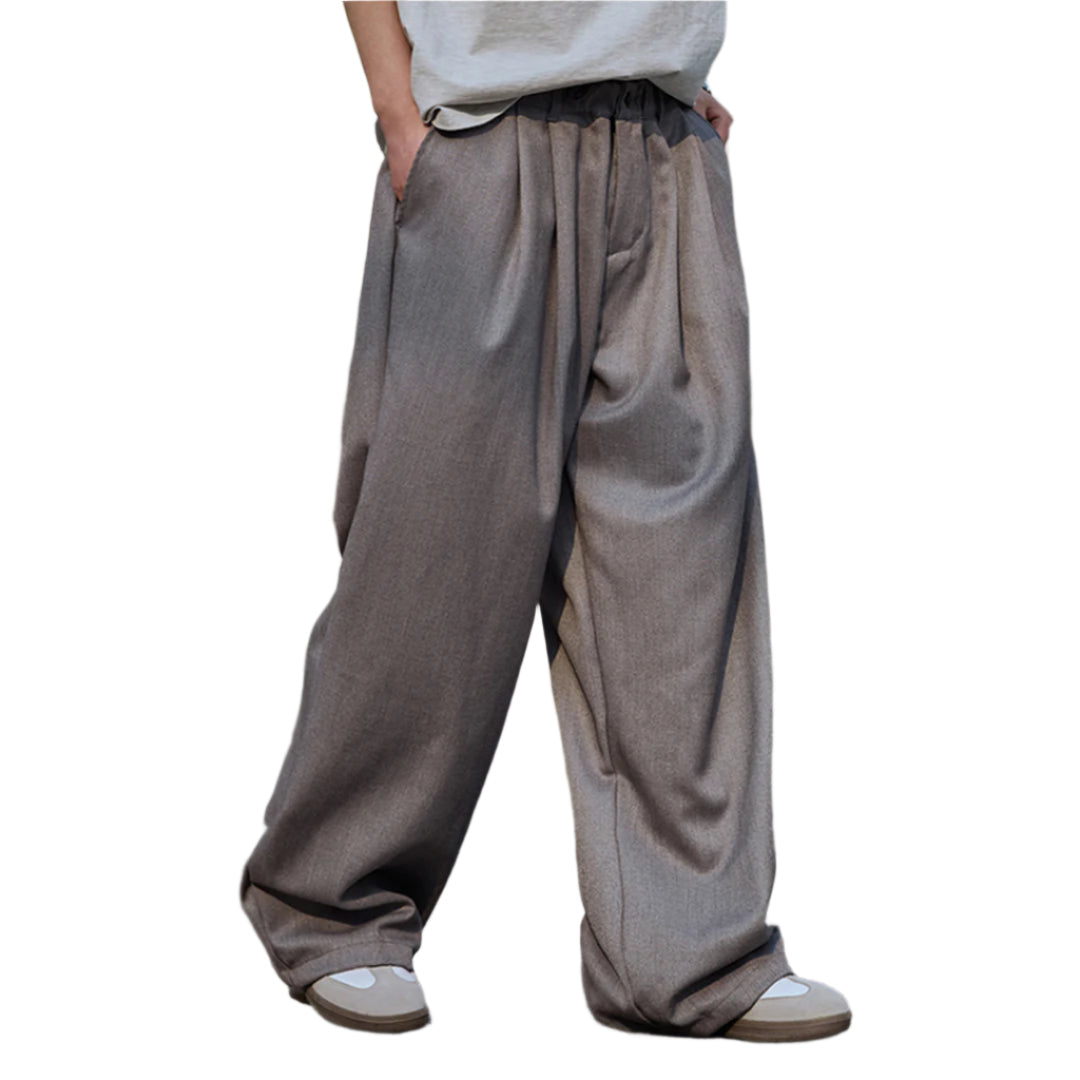 TrendAura Loose Baggy Trousers - Dramatic Wide Leg Fit With Movable Cotton Comfort