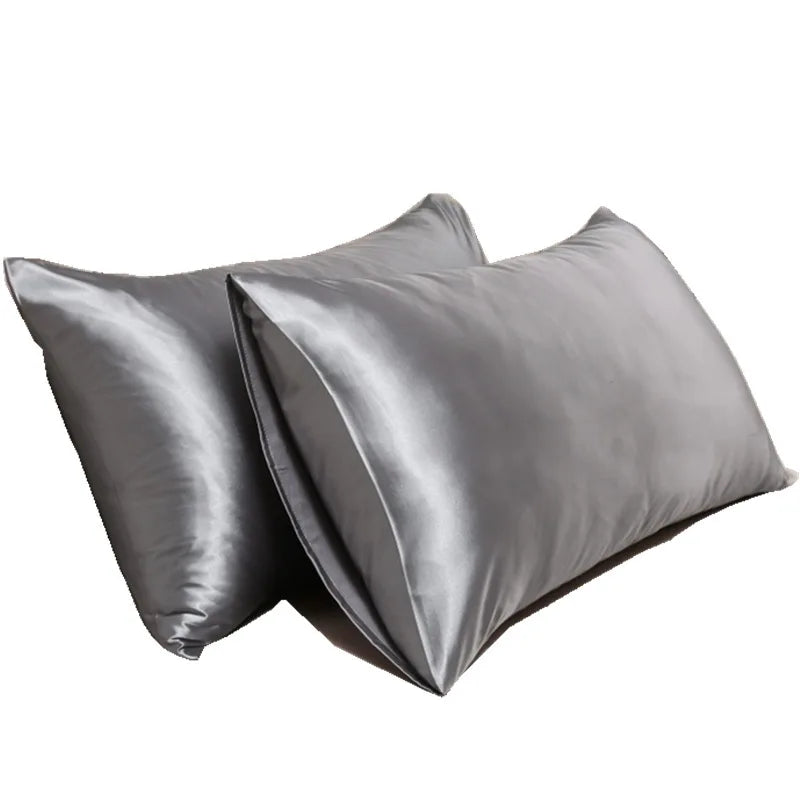 Mulberry Silk Pillowcase Luxury Cooling For Sensitive Skin Hypoallergenic Breathable