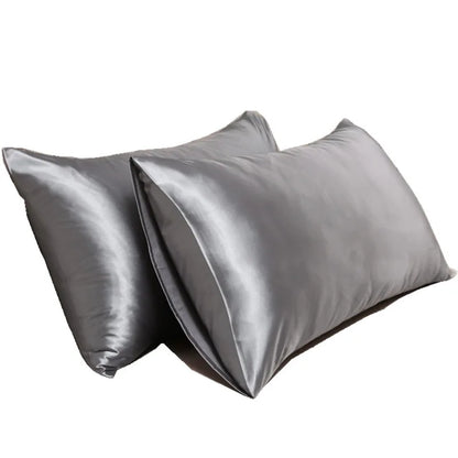 Mulberry Silk Pillowcase Luxury Cooling For Sensitive Skin Hypoallergenic Breathable