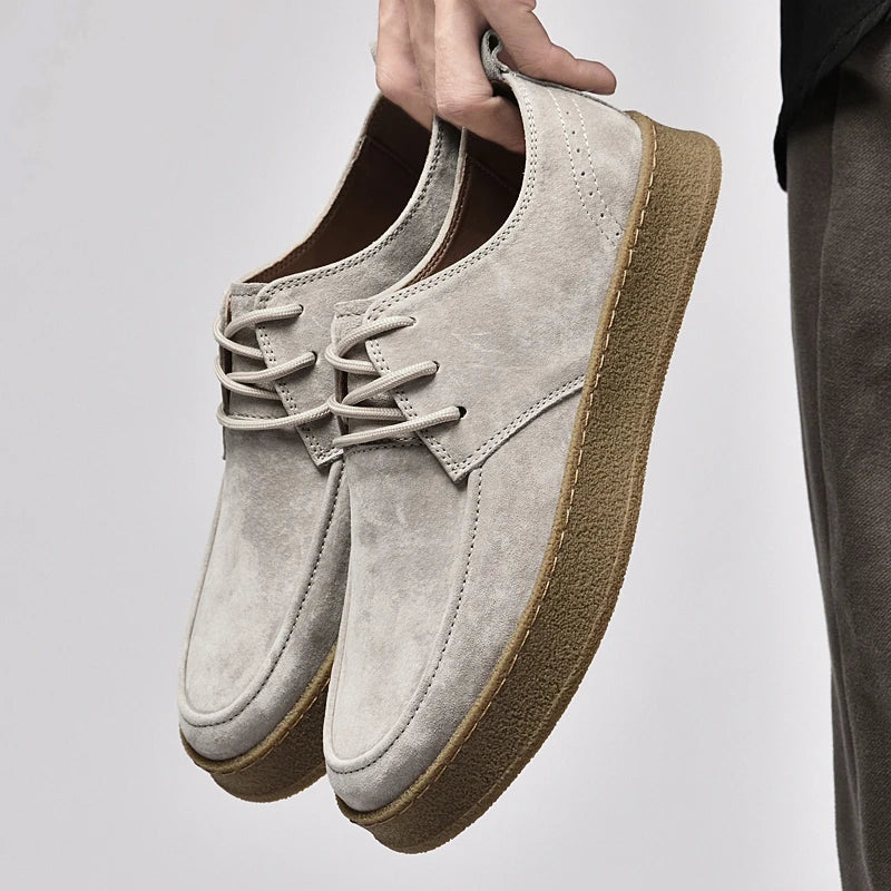 High-quality suede baskets for men