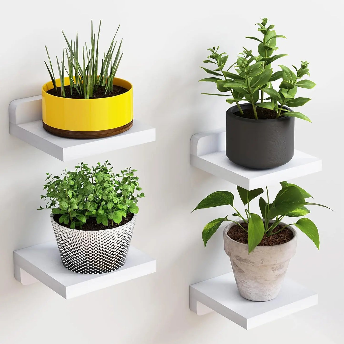 Mini Floating Shelves 4 Pcs