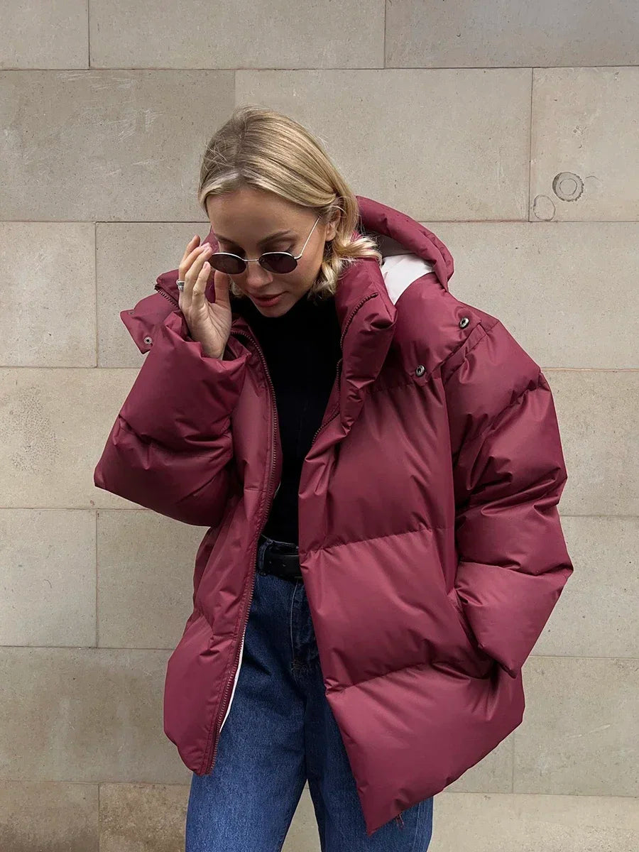 MAAN Winter Parka Coat For Cold Weather With Hood Quilted Warmth Built To Last Everyday Wear