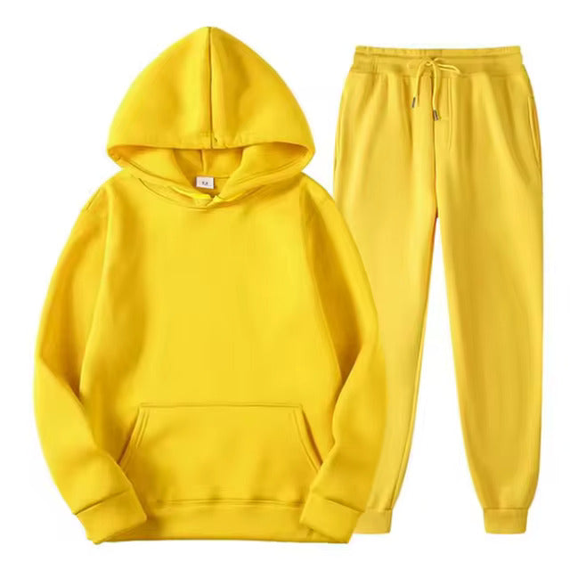 Kelvin Mens Tracksuit Two Piece Hoodie And Pants Set For Training And Leisure Comfort For Active Lifestyles